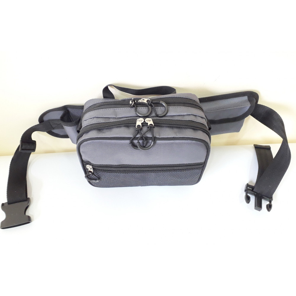 Сумка спінінгіста поясна + плече, посилена, непромокальна для риболовлі ГОРИЗОНТ- 10