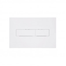Клавіша змиву Qtap Standard 152x236x28 мм, White, лінійна QTSTD164W49471