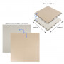 Напольное двустороннее покрытие CREAM and BEIGE 60*60cm*2cm (D) SW-00001846 SW-00001846