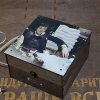 Автоматичний наливатор-дозатор алкоголю на 12 чарок з УФ-друком «Соляний барон»