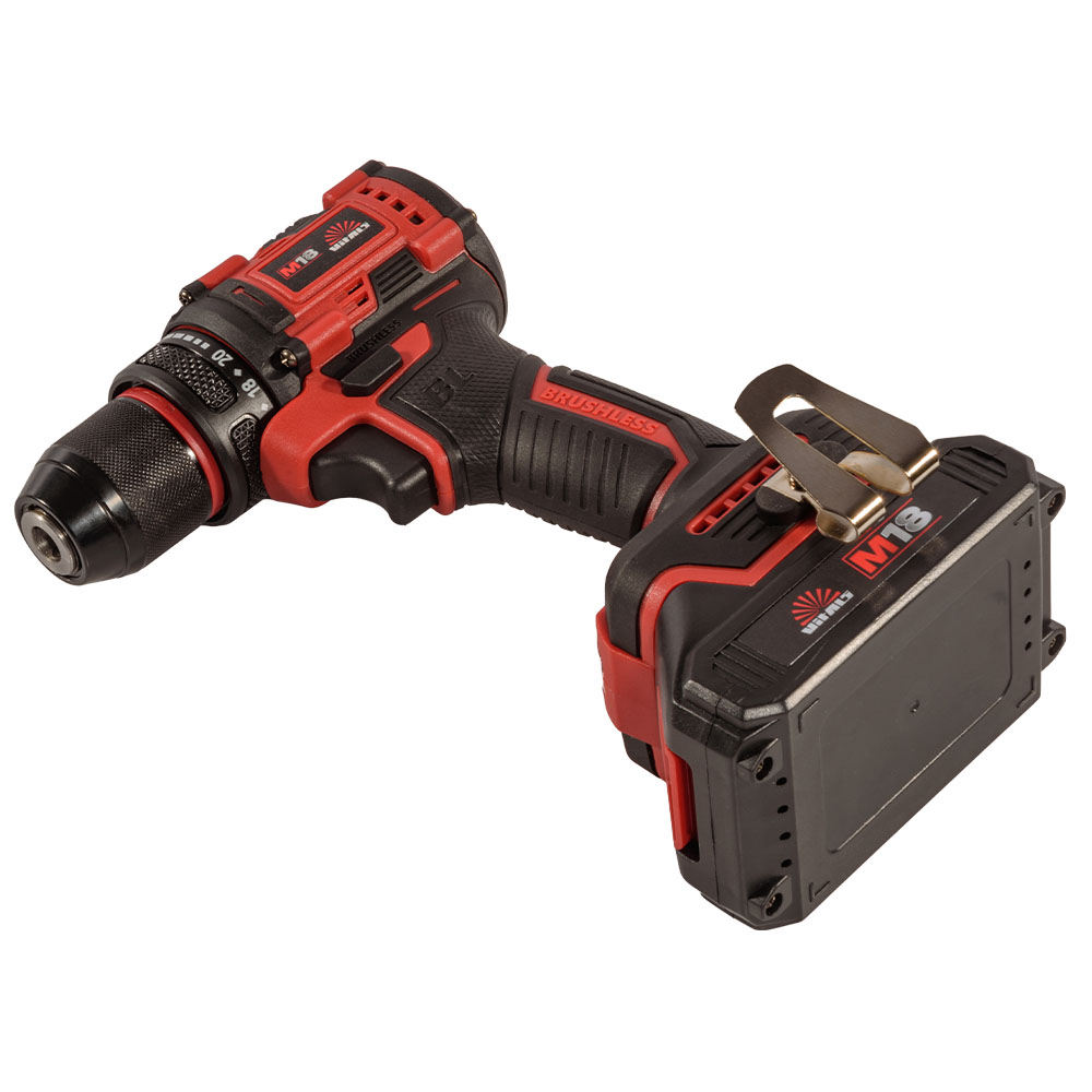 Дриль-шуруповерт акумуляторний Vitals Master AU 1832c BL Kit 000235330