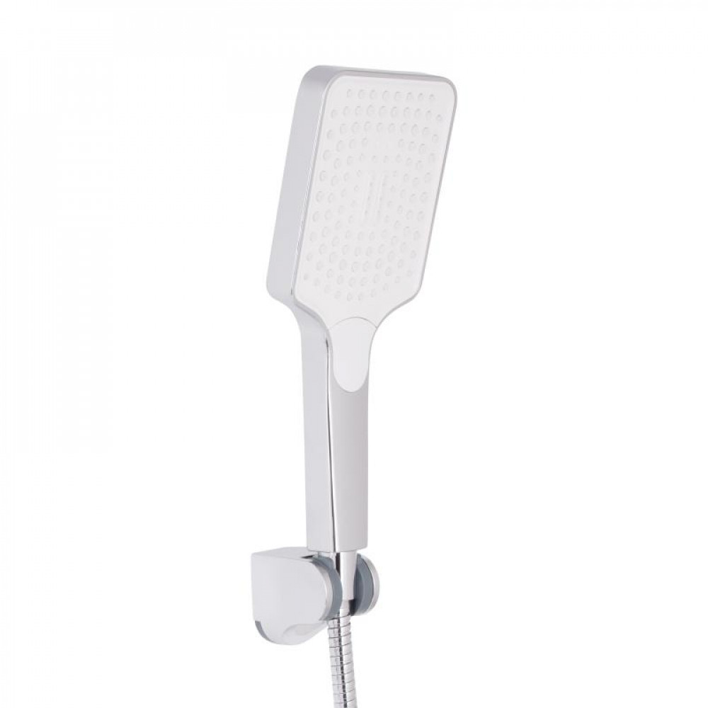 Змішувач для ванни Qtap Crow з душовим гарнітуром QTCRO259CRM48646 Chrome SD00054770