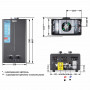 Колонка газовая дымоходная Thermo Alliance JSD20-10CR BLACK 10 л SD00055169