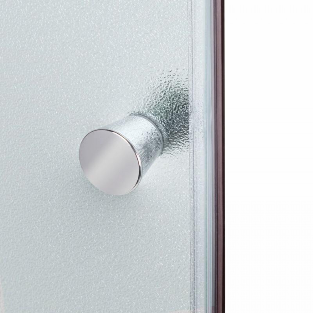 Душовий бокс Lidz Kubis SB90x90.SAT.LOW.FR, скло Frost 4 мм SD00055513