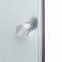 Душовий бокс Lidz Kubis SB90x90.SAT.LOW.FR, скло Frost 4 мм SD00055513