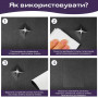Самоклеющая экокожа в рулоне 1.37х3м х 0.5мм Черный SW-00001413 SW-00001413