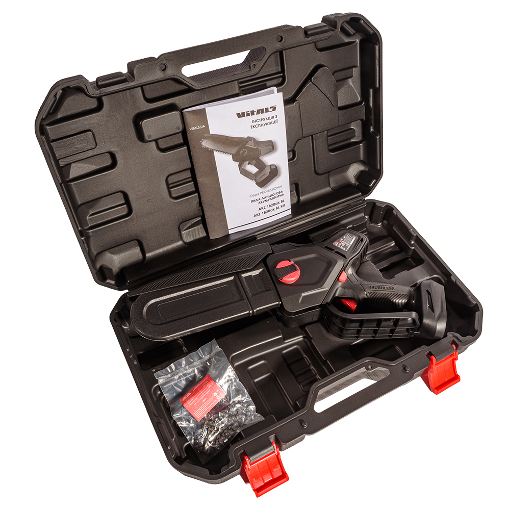 Пила ланцюгова акумуляторна Vitals Professional AKZ 1820ak BL 000237653