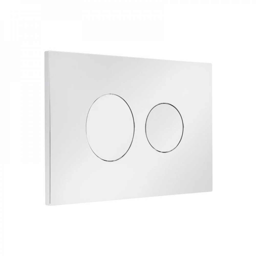 Клавіша змиву Qtap Standard 152x236x28 мм, Chrome, кругла QTSTD164CRM49469 SD00055593