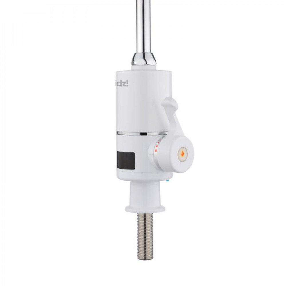 Проточний кран-водонагрівач для кухні на три режими Lidz Warm 062 LDWAR062WCR49099 White/Chrome SD00055223