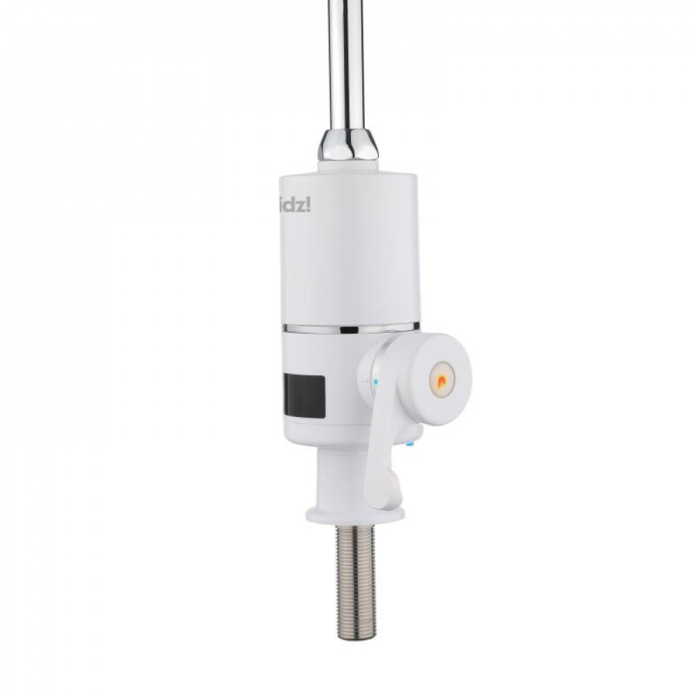 Проточний кран-водонагрівач для кухні на три режими Lidz Warm 062 LDWAR062WCR49099 White/Chrome SD00055223