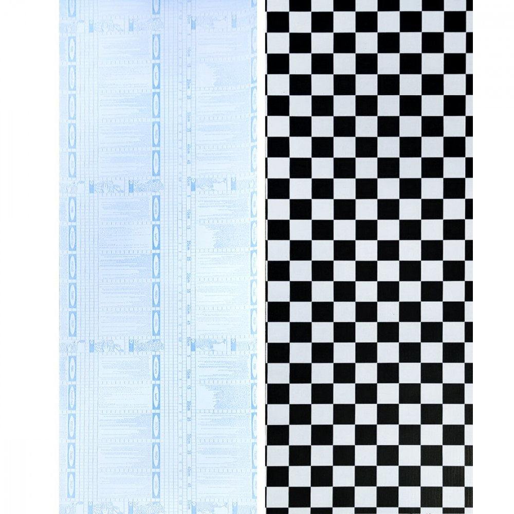 Самоклеющаяся пленка 0,45х10м х 0,07мм Шахматы SW-00001255 SW-00001255