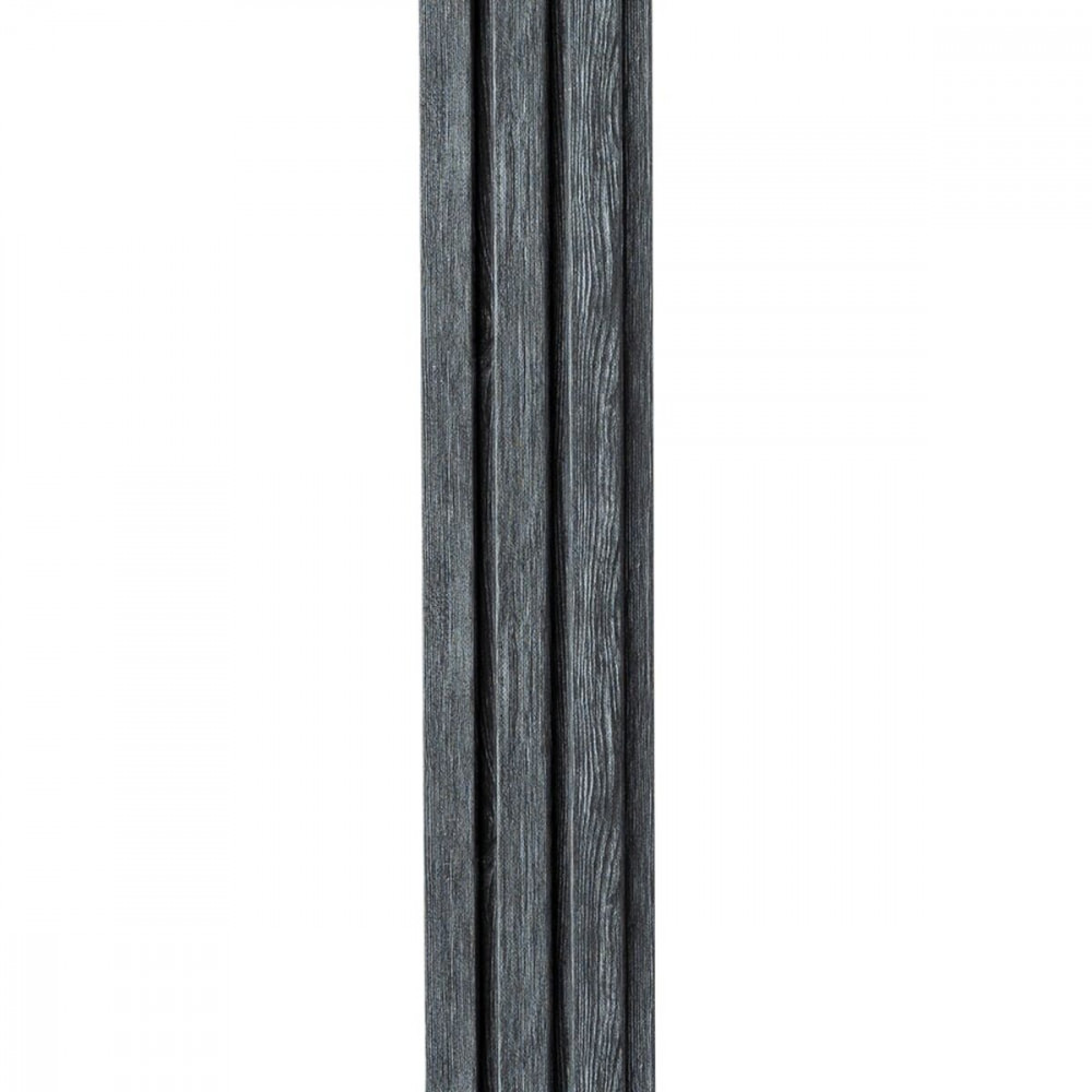 Рейка декоративная PS 2900х115х12мм Темный графит SW-00002128 SW-00002128