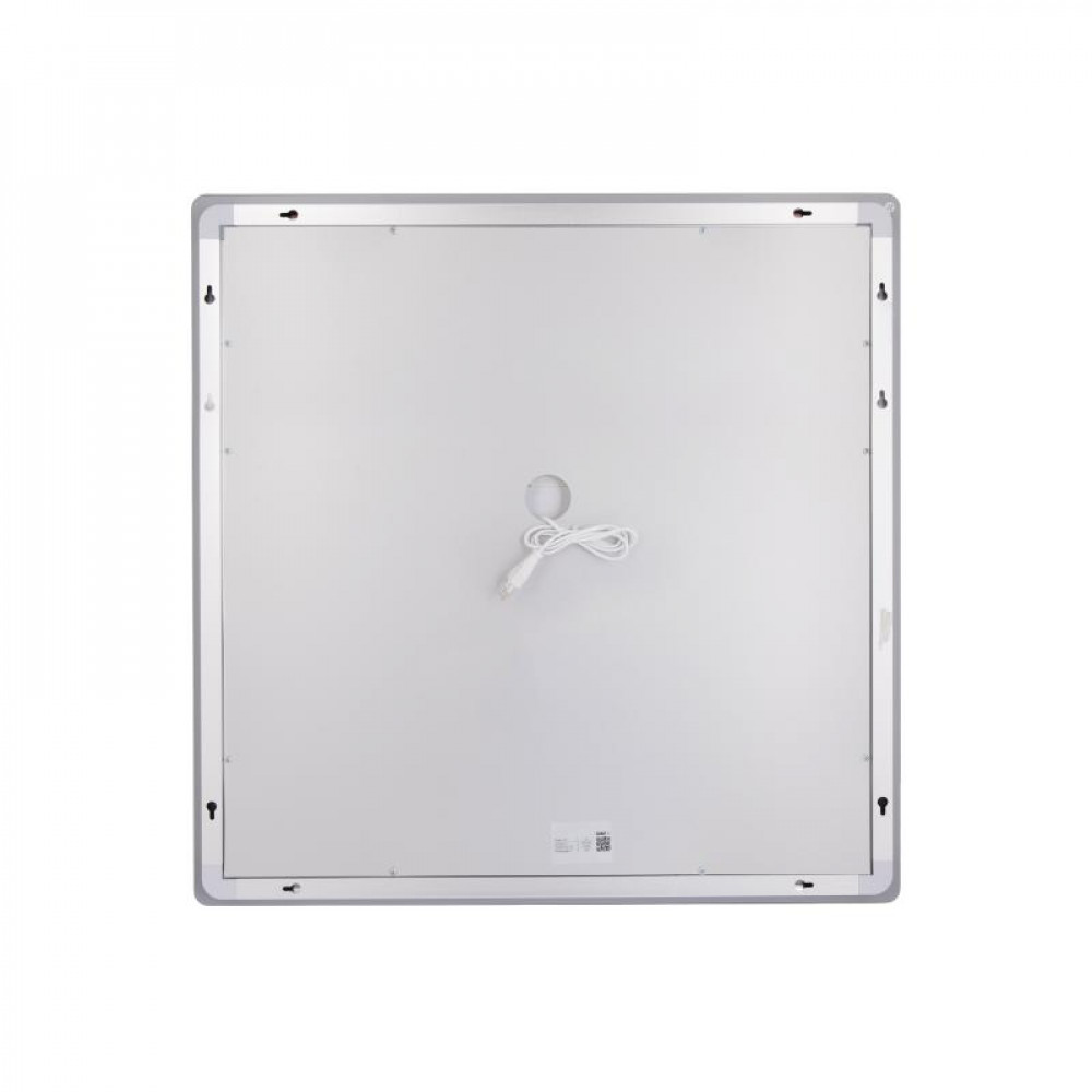 Дзеркало Lidz Kubis (KU2) 700х700 з LED-підсвічуванням Touch, з антизапотіванням, з димером, рег. яскравості LDKU70070049288 SD00055412