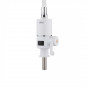 Проточний кран-водонагрівач з гнучким виливом для кухні Lidz Warm 065 LDWAR065WHI49097 White/White SD00055221