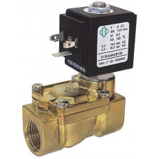 Клапан електромагн. 21WA4KOB130 НЗ, 1/2", Рвх-Рвих=0,2-16ат, Тмакс. =90С,  220В