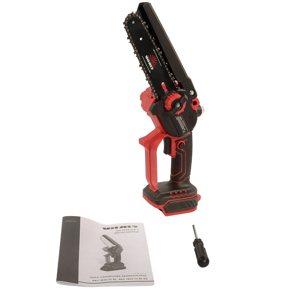 Пила ланцюгова акумуляторна Vitals AKZ 1815-1n BL 000242176