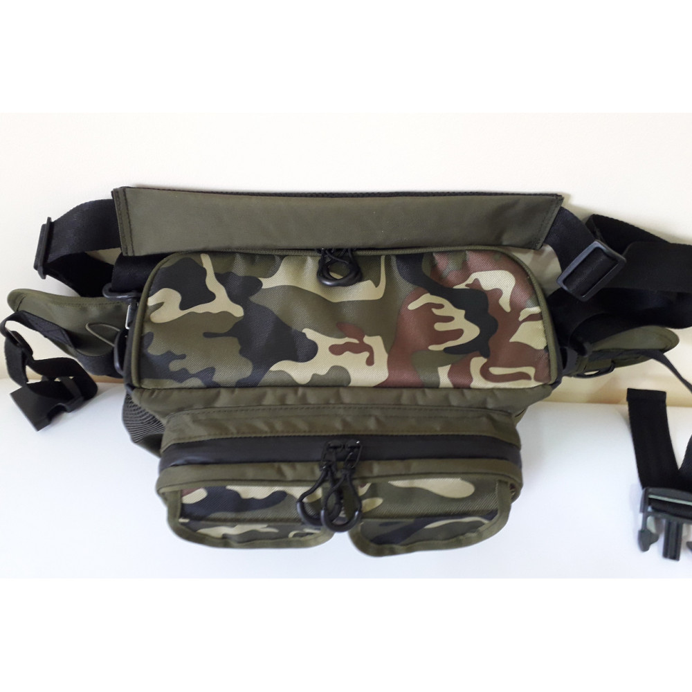 Сумка спінінгіста поясна + плече, посилена, непромокальна ГОРИЗОНТ-1