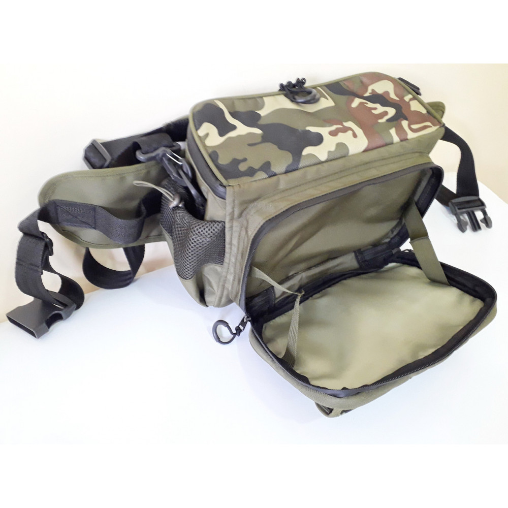 Сумка спінінгіста поясна + плече, посилена, непромокальна ГОРИЗОНТ-1