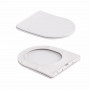 Унітаз підвісний Qtap Robin Ultra Quiet 520×365×340 мм, Marble, з сидінням Slim Duroplast / Soft-close / Quick Release QTROB26MR48998 SD00055122