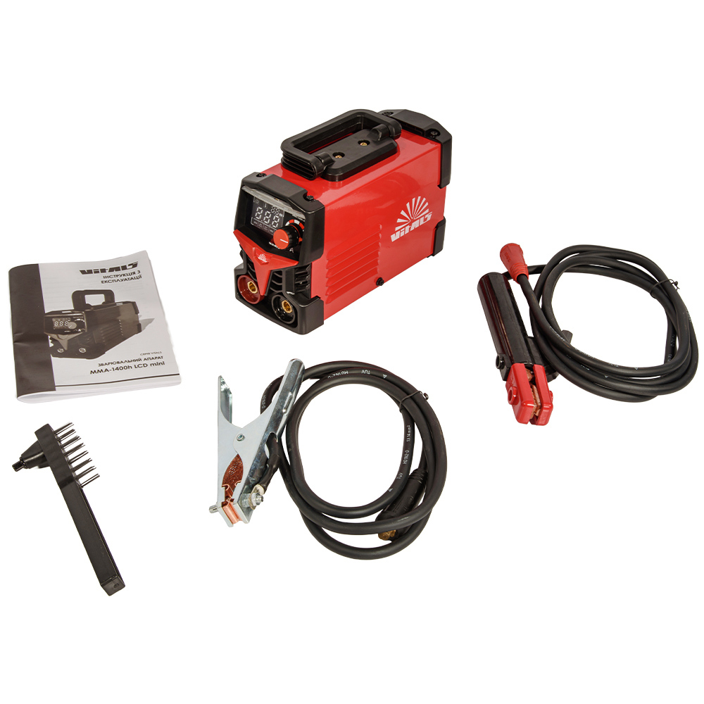 Зварювальний апарат Vitals MMA-1400h LCD mini 000237594