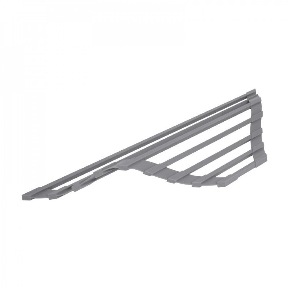 Сушарка на кухонну мийку кутова Lidz Acsis LA17 Gray, квадратна основа, для посуду 430х175 мм LDACSLA17GRA49770 SD00055894