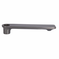 Вилив Qtap (41,8x36,6x226) для душової системи Presto Graphite QTPRE418366226GRP50529