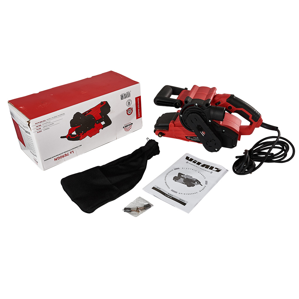 Машина стрічкова шліфувальна Vitals master Ls 7690 GN 000158702