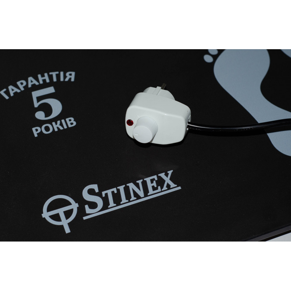 Електричний нагрівач для ніг Stinex, Ceramic 50-250/220 in floor Black Cer50-250if(02)
