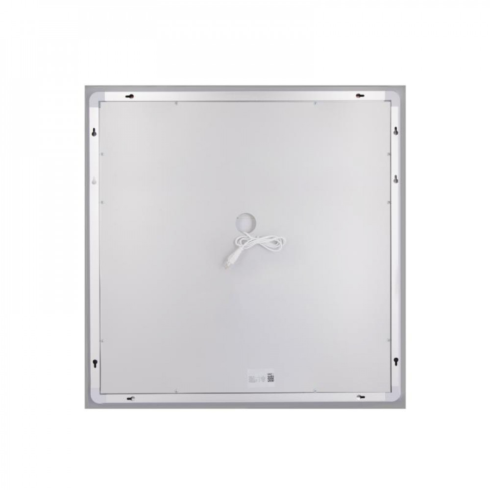Дзеркало Lidz Kubis (KU1) 700х700 з LED-підсвічуванням Touch, з антизапотіванням, з димером, рег. яскравості LDKU70070049287 SD00055411