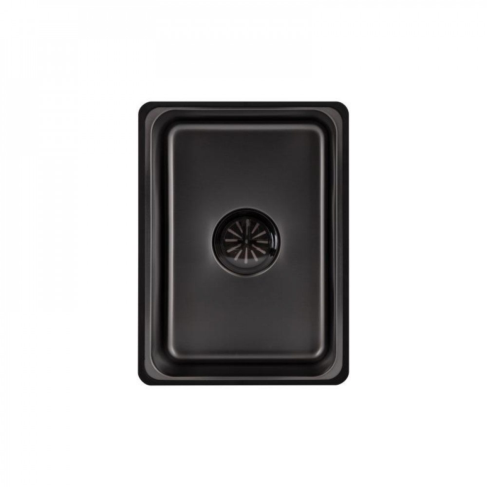 Мийка для кухні інтегрована Lidz Handmade H6845HB Decor Black PVD Honeycomb 3,0/1,0 мм LDH6845HDECBLM49445 SD00055569