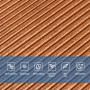 Панель 3D Bronze 700*700*4mm (D) SW-00001955 SW-00001955