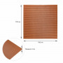 Панель 3D Bronze 700*700*4mm (D) SW-00001955 SW-00001955