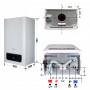 Котел газовий Thermo Alliance Ewa System 24 кВт одноконтурний, конденсаційний SD00051432