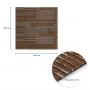 Плитка под ковролин без клеевого слоя 500х500х4мм Коричневый SW-00002712 SW-00002712