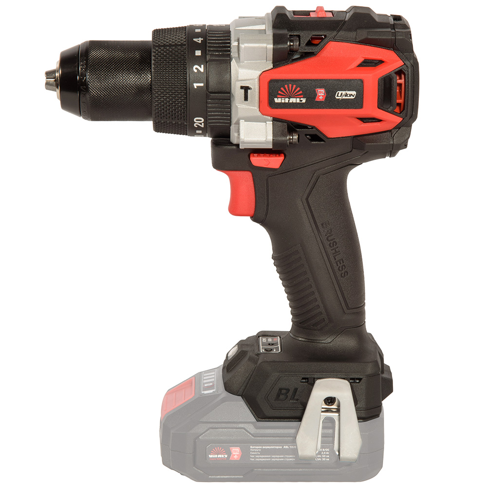 Дриль-шурупокрут акумуляторний Vitals Professional AU 18120 BL SmartLine+ 000243508