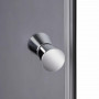 Душовий бокс Lidz Kubis SB90x90.SAT.LOW.GR, скло тоноване 4 мм SD00055514