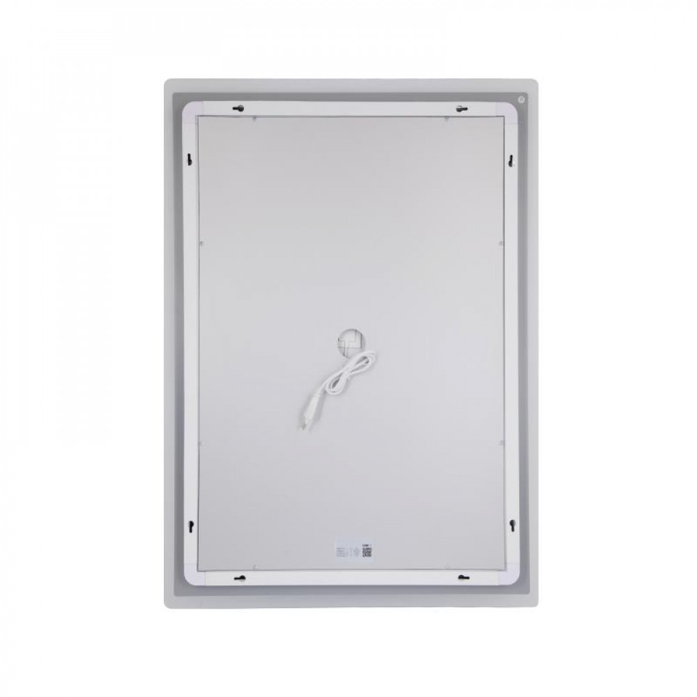 Дзеркало Lidz Orion (OR2) 600х800 з LED-підсвічуванням Touch, з антизапотіванням, з димером, рег. яскравості LDOR60080049292 SD00055416