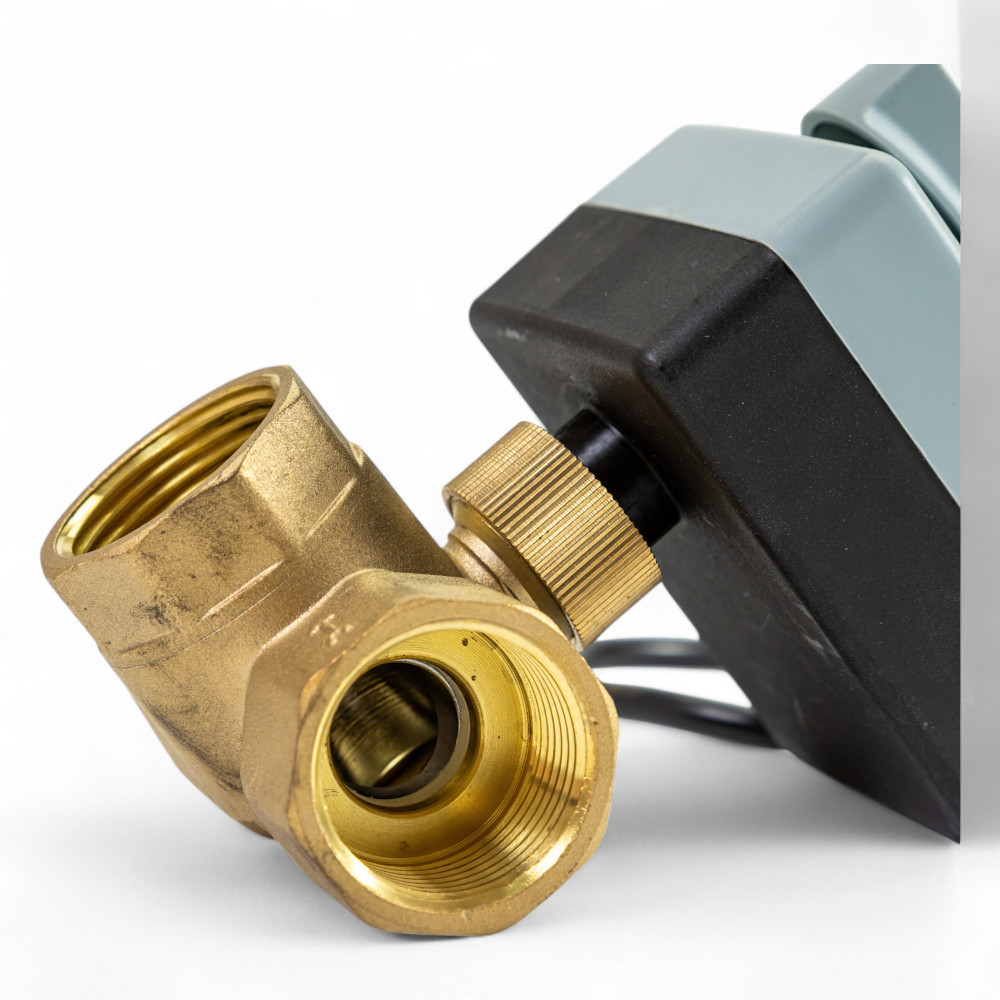 202132 3-ходовий кульовий клапан н/в 1" DN25 з електроприводом Tervix Pro Line ORC 3-way 202132