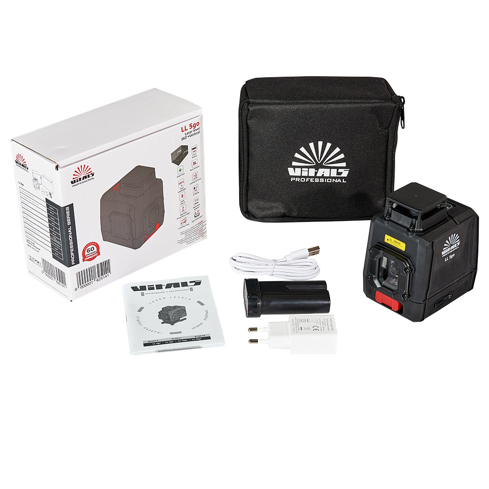Рівень лазерний Vitals Professional LL 5go 000162514