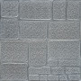 Самоклеящаяся декоративная 3D панель Камень серебро 700х700х6мм (153) SW-00000187 SW-00000187