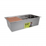 Мийка для кухні інтегрована Lidz Handmade H7545 Brushed Steel 3,0/1,0 мм LDH7545BRU49457 SD00055581