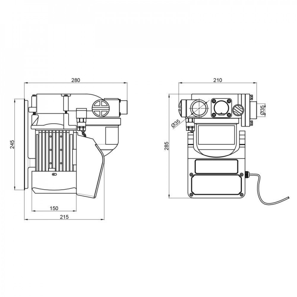 Насосна станція с автоматикою Thermo Alliance AWZB-680N 0,68 кВт SD00046695