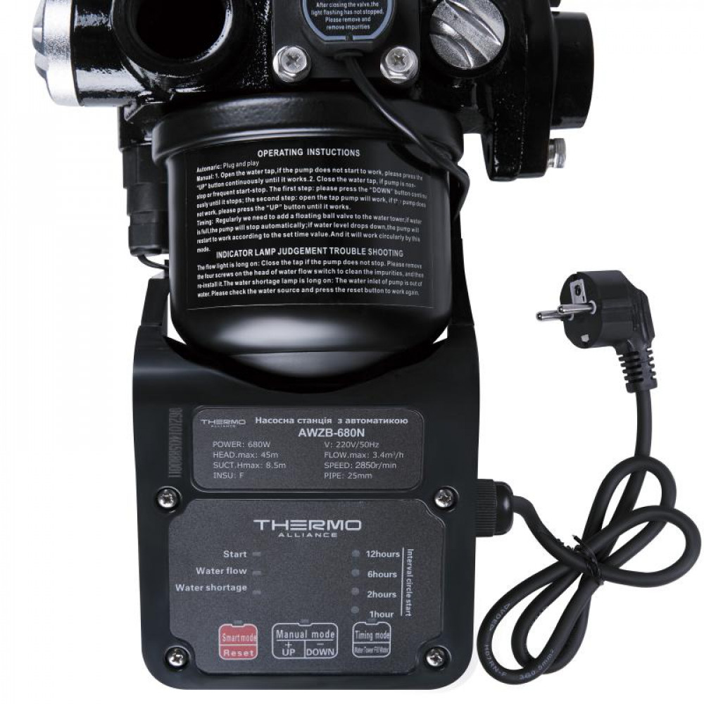 Насосна станція с автоматикою Thermo Alliance AWZB-680N 0,68 кВт SD00046695