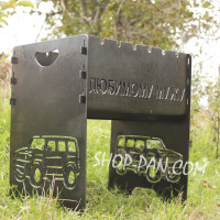 Мангал розбірний ДОРОГОГО КУМА з індивідуальним надписом - подарунковий