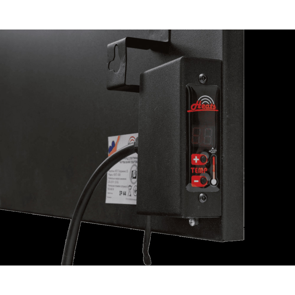 Керамічний обігрівач Heats 1000 Anthracite з терморегулятором HEATS1000AR