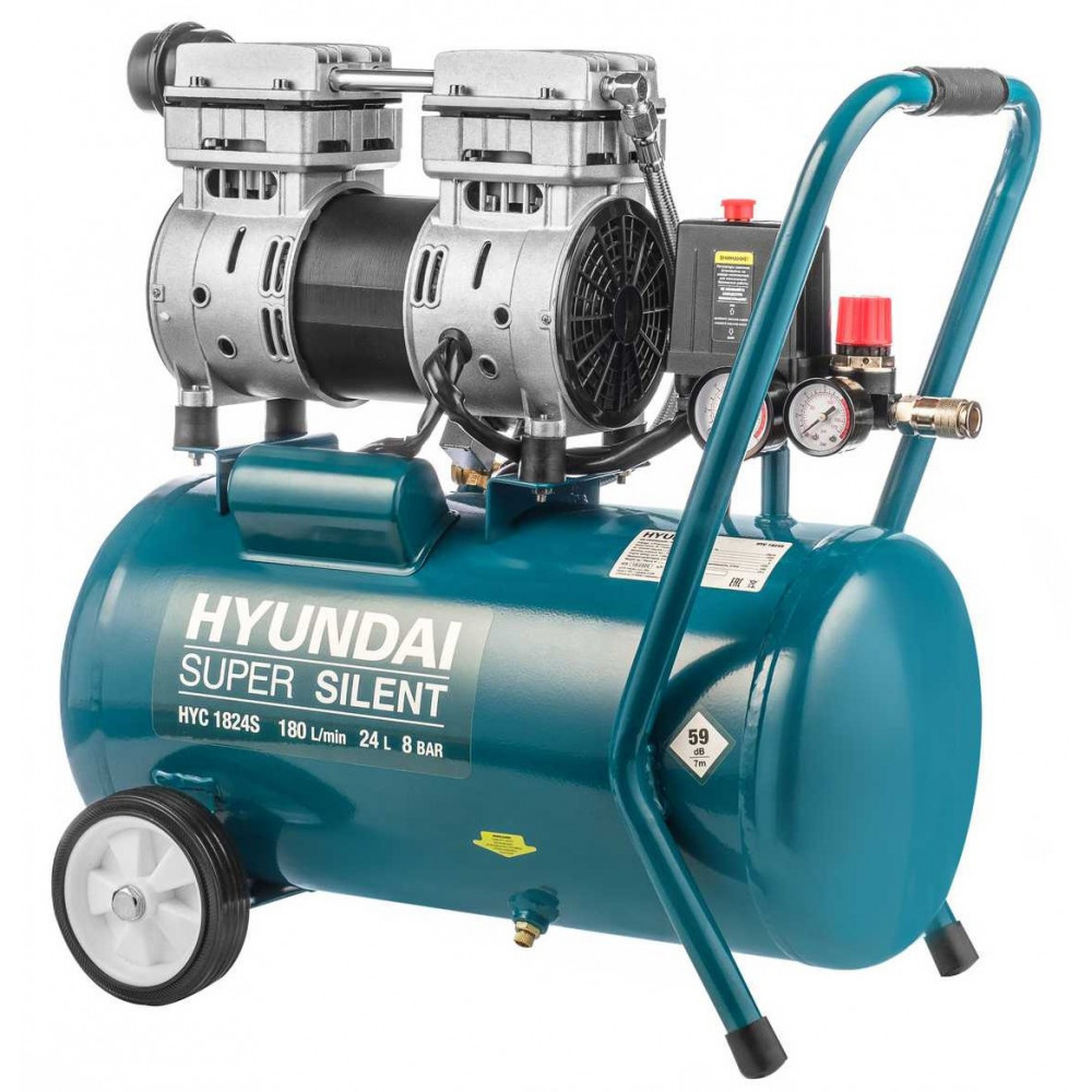 Безмасляний повітряний компресор HYC 1824S Hyundai HYC 1824S