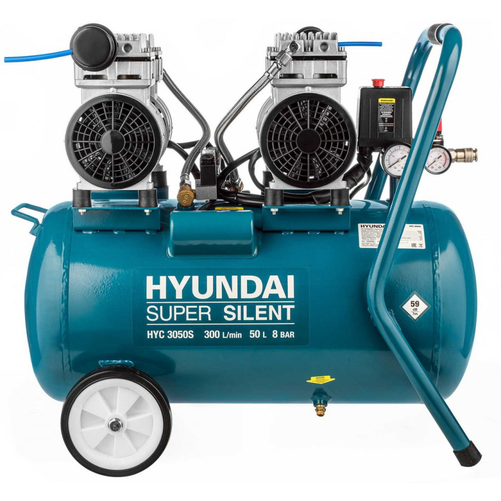 Безмасляний повітряний компресор Hyundai HYC 3050S HYC 3050S