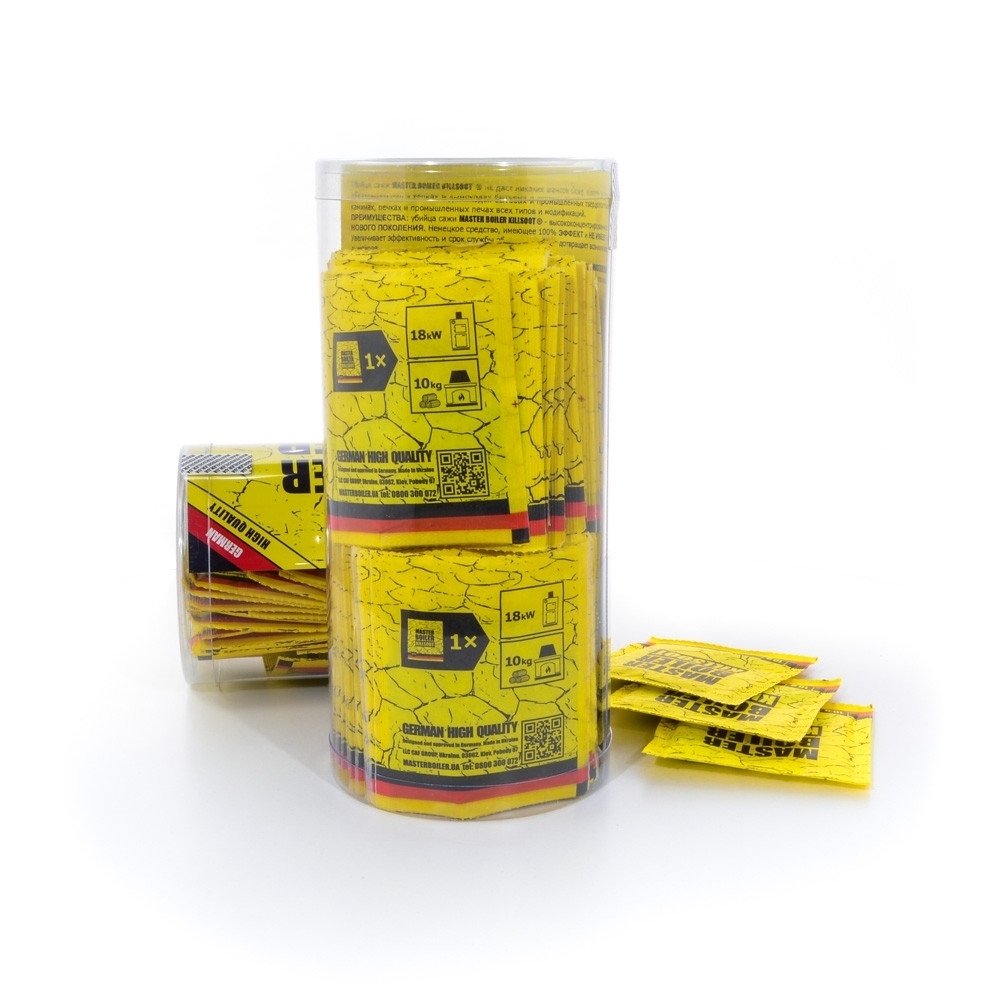 Видаляч сажі та кіптяви Master Boiler KILLSOOT 30x10 g MBKS03