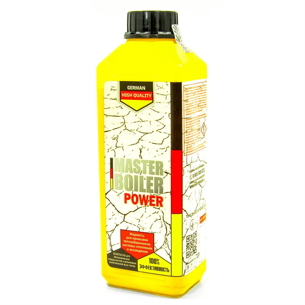 Рідина для промивання теплообмінників MASTER BOILER POWER 1 л MBP1