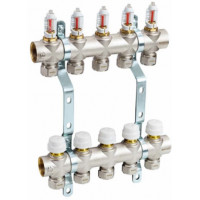 Коллектор для теплого пола MAREK 5 контуров (MF05)